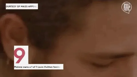 Post Malone and his Louis Vuitton fender telecaster