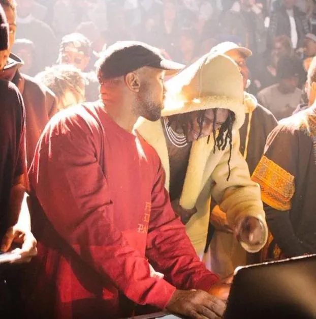 Young Thug & Kanye West on the Computer